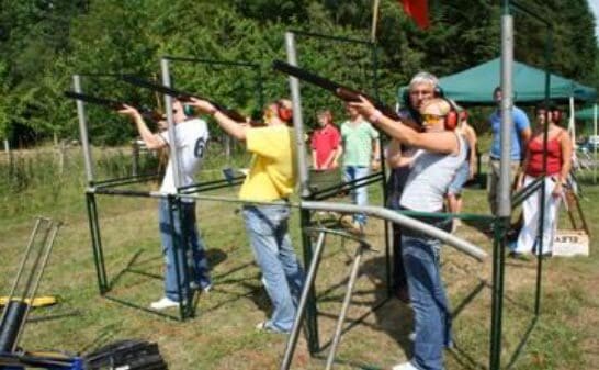 clay pigeon shooting activity