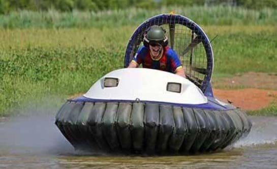 hover craft racing activity